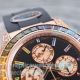 Swiss Replica Rolex Daytona Rose Gold Rainbow Baguette N V13 7750 Watch 40mm (4)_th.jpg